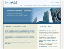 Tablet Screenshot of intval.com